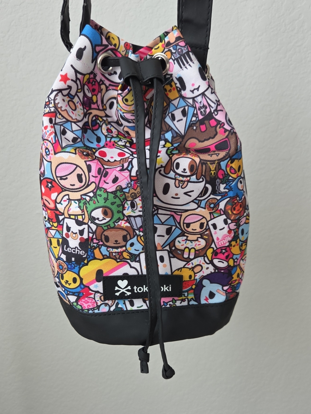 Tokidoki Character Anime Sachel Crossbody Bag Purse Tote Drawstring Adjustable